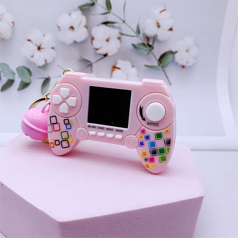 Wholesale ABS Tetris Handheld Mini Game Console Keychain